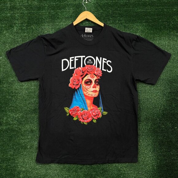 Deftones Other - Dia De Los Deftones Nu Metal Band T-Shirt Size Extra Large